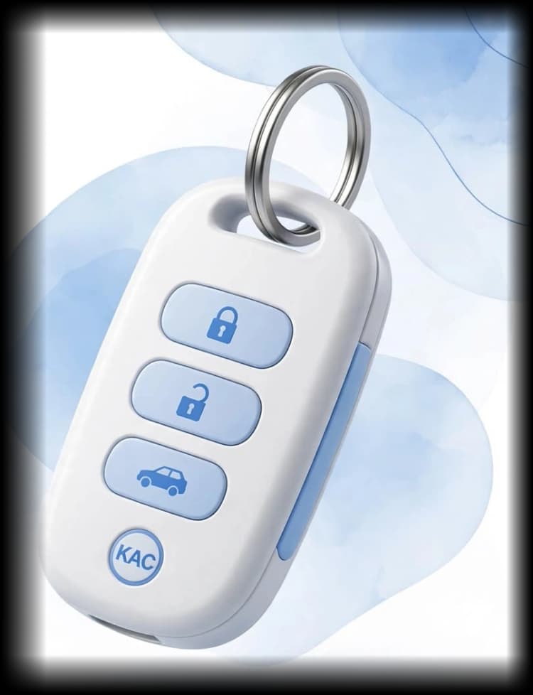 Personalized car sourcing smart key with KAC badge